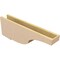Ekena Millwork 5"W x 30"D x 10"H Thin Van Buren Rough Cedar Woodgrain TimberThane Corbel, Primed Tan CORUR05X30X10VANRCPR - alternate 4